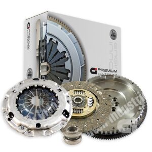 Stage-3.5 (Clutch Industries) Standard Duty 5-10% Upgrade Clutch Kit with Solid Flywheel, Good for factory power.